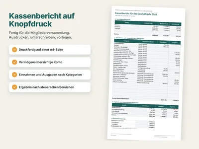 Beispielansicht: Berichte